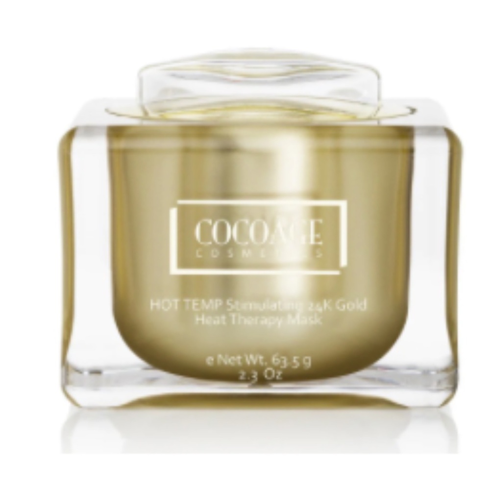 Cocoage Hot Temp Stimulating 24K Gold Heat Therapy Mask